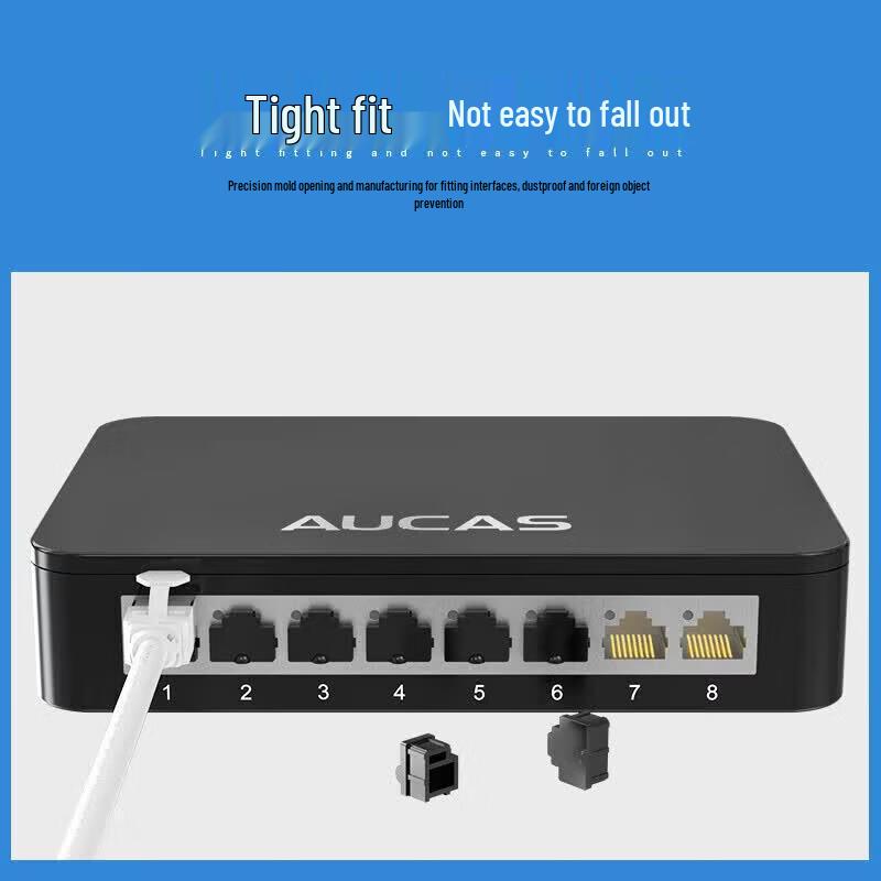 Универсальные заглушки для портов RJ45 AUCAS