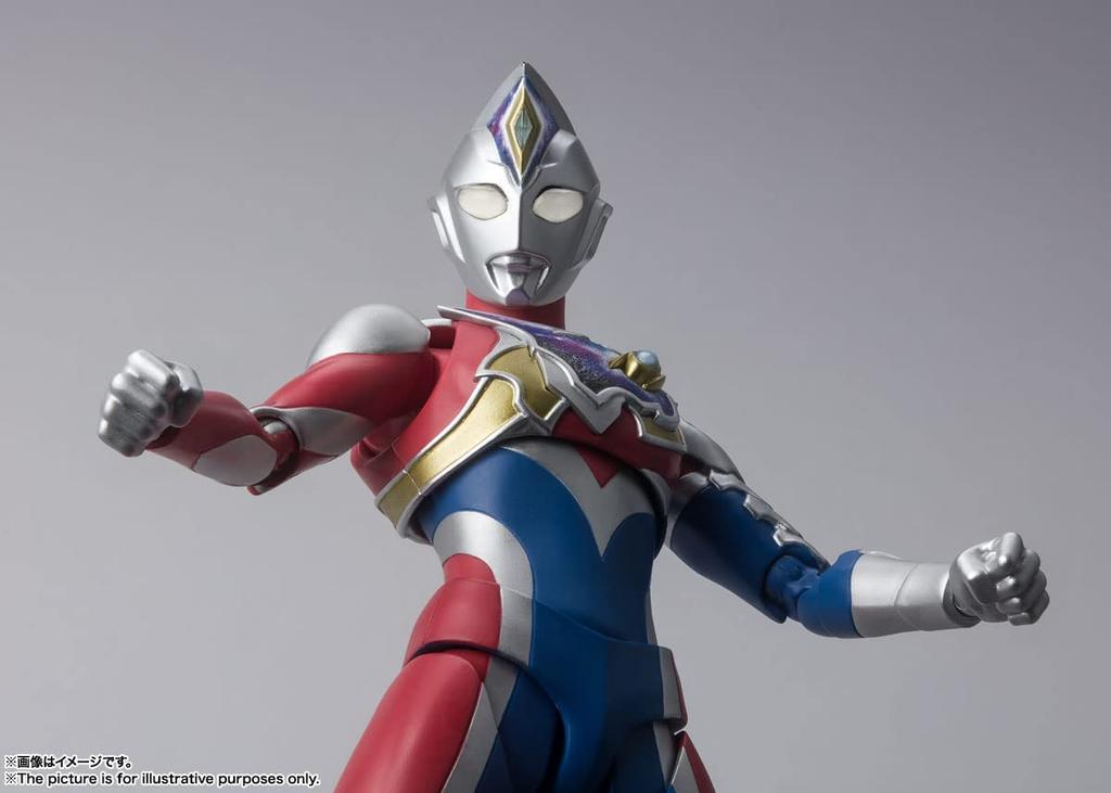 TAMASHII NATIONS Ultraman Decker Flash Type 150 мм окрашенная подвижная фигурка многоцветная SHFiguarts приблизительная. АБС и ПВХ
