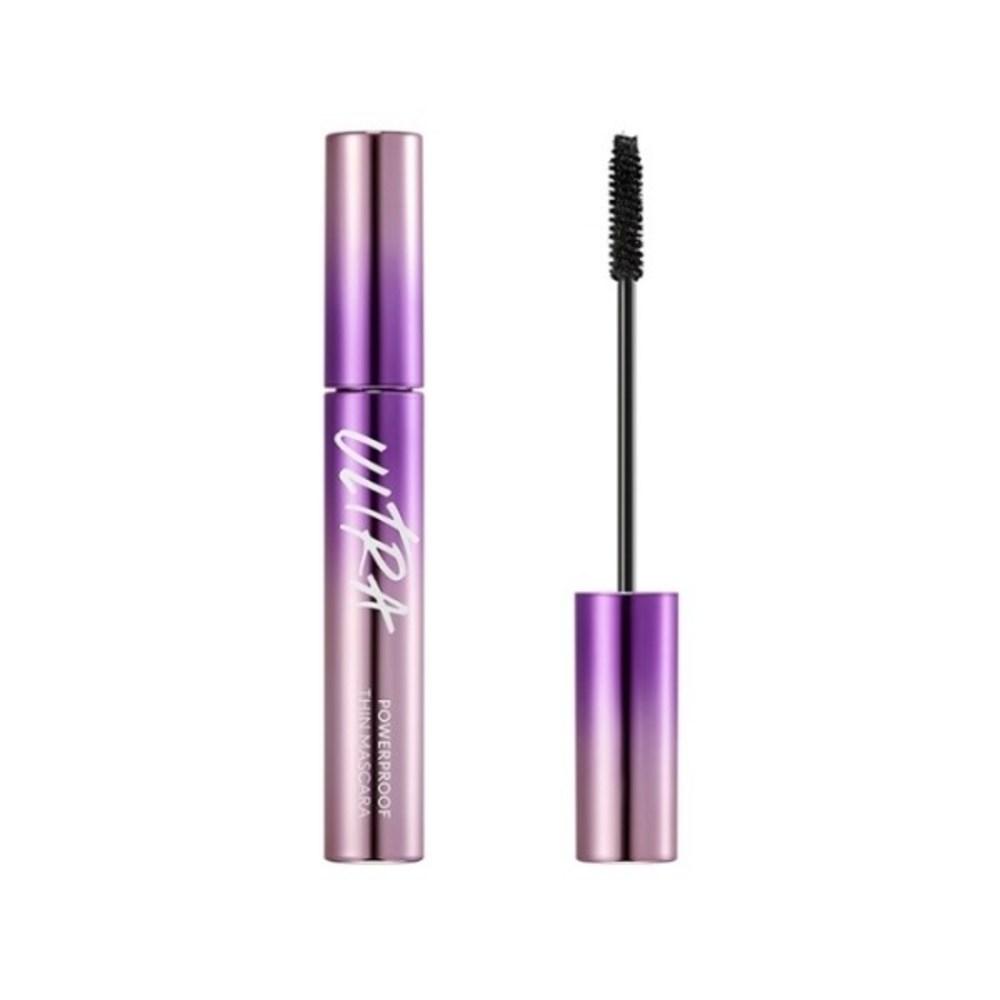 Ультрастойкая тонкая тушь для ресниц, 1 шт.