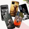 Черный чехол TPU для oneplus 8 pro 8t 9 9R Nord 2 ce N10 N100 N200 4G 5G weimaraner