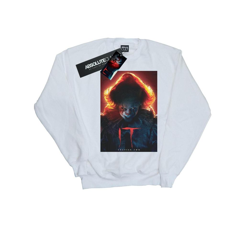 It Chapter 2 Womens/Ladies Pennywise Poster Sweatshirt