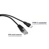 1Pcs 48V To 5V Micro Usb Type-C Poe Splitter 100/1000Mbps Gigabit Poe Camera Injector Power Supply For Huawei Hikvision