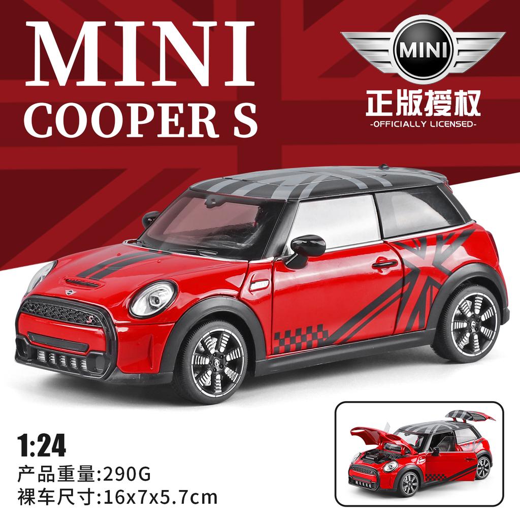 1:24 BMW MINI Cooper S F56 Британский Компактный Спортивный Хэтчбек Металлический Литой Модель Автомобиля Домашний Модный и Настольный Дисплей Украшение