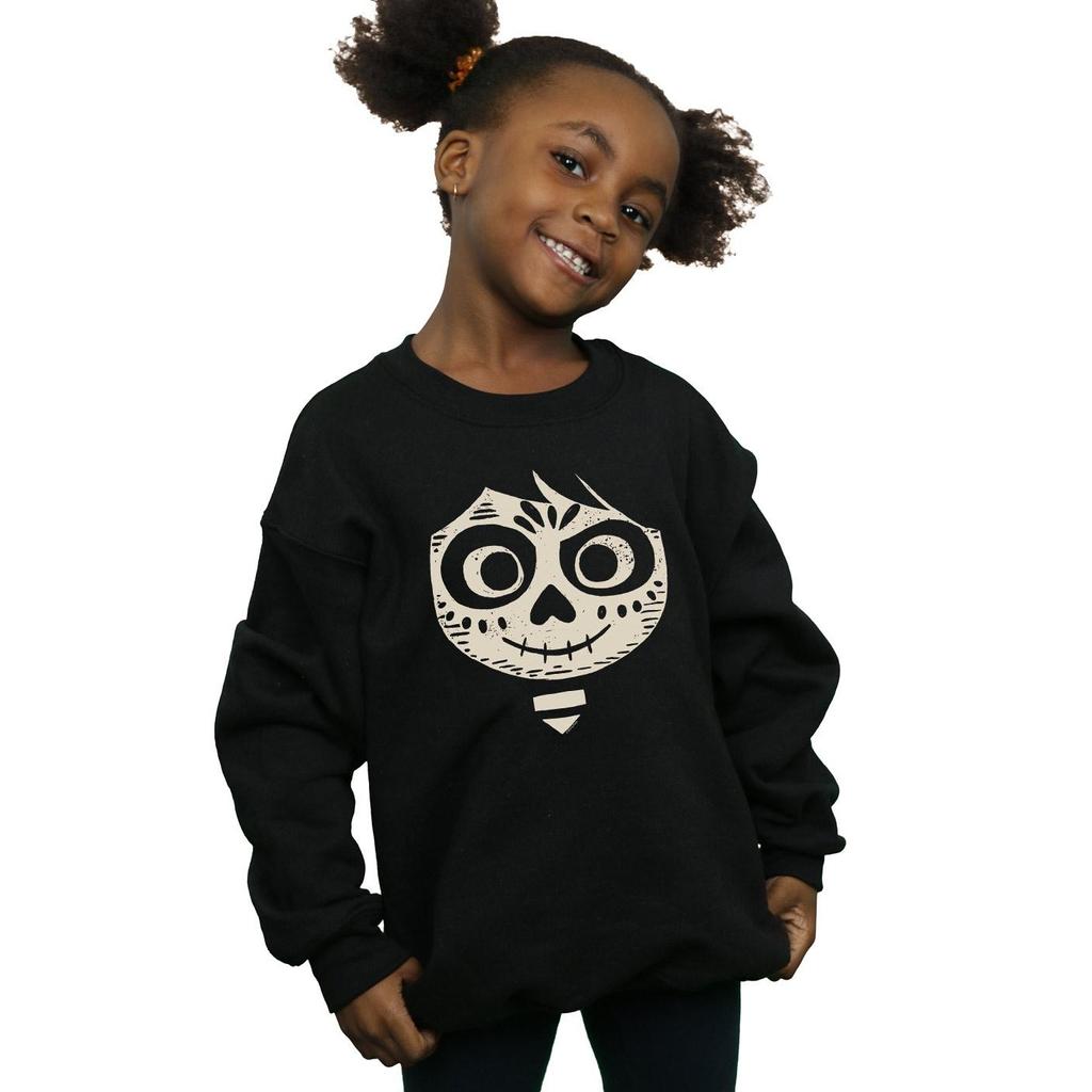 Disney Girls Coco Miguel Skeleton Face Sweatshirt