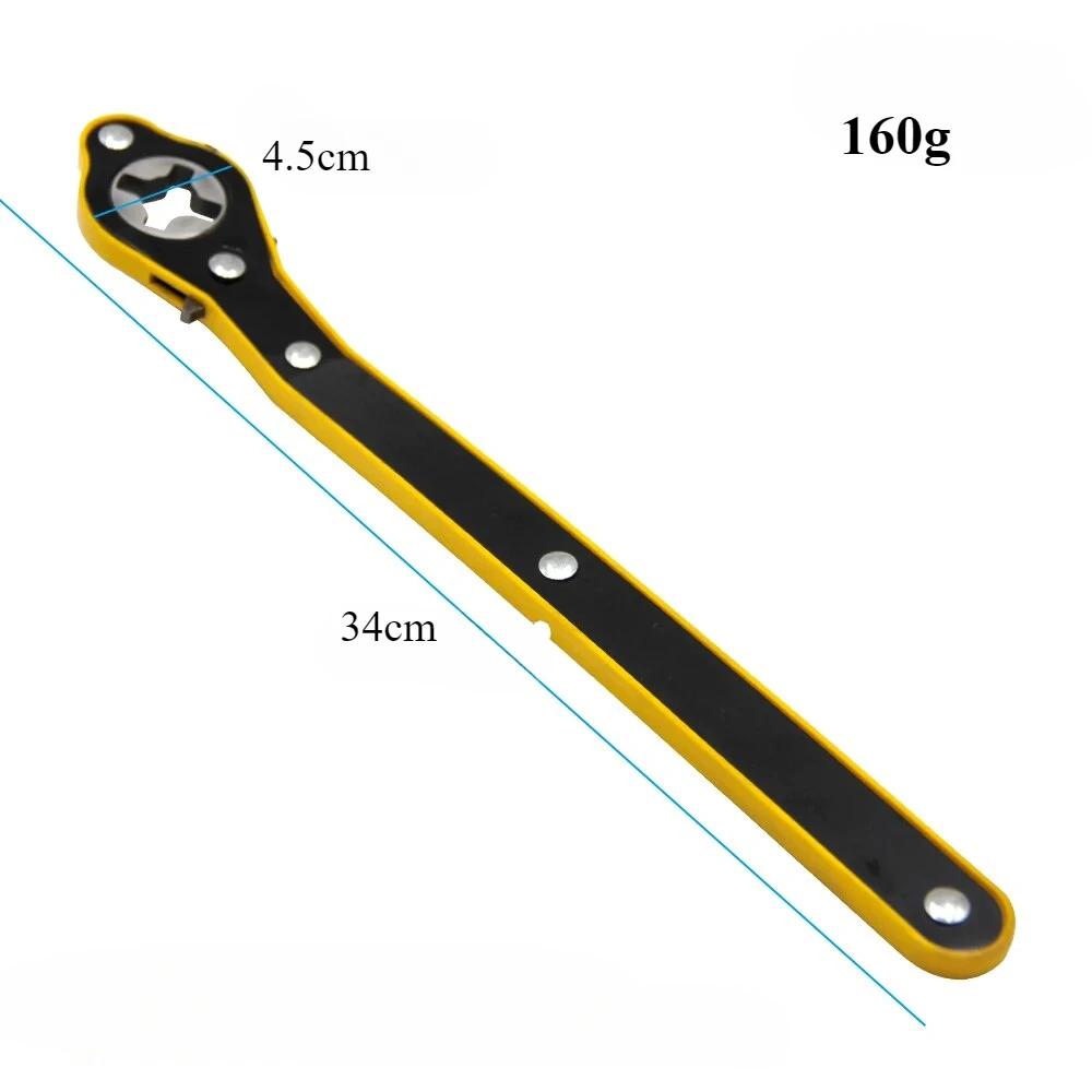 Auto Labor Saving Jack Ratchet Wrench Tire Jack Removal Wrench Cross Car Labor Saving Wrench Rocker Arm Car Repair Accessories
