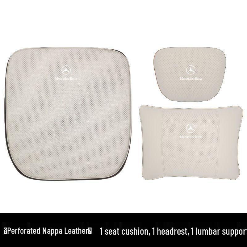 Совместимые подушки для подголовника и поддержки шеи Mercedes-Benz для моделей A-Class, C-Class, E-Class, E300L, GLC, GLACLE и Maybach.