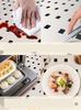 1pcs Leather table mat with a luxurious and high-end feel, waterproof tea table tablecloth, bedroom desktop protection mat
