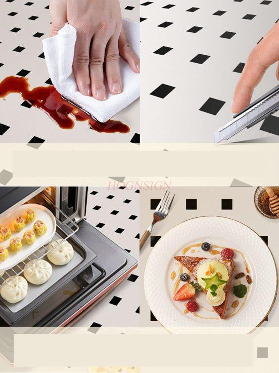 1pcs Leather table mat with a luxurious and high-end feel, waterproof tea table tablecloth, bedroom desktop protection mat