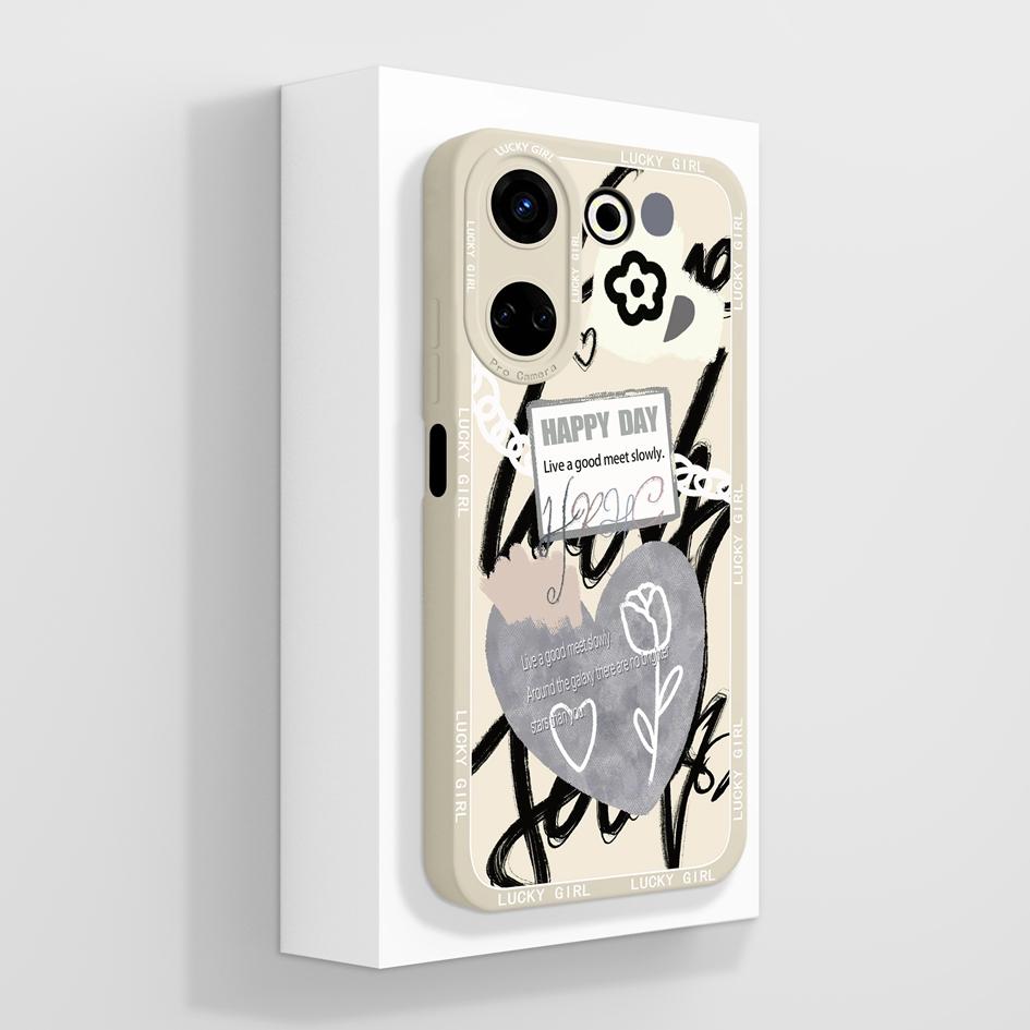 Для Tecno Camon 20 Pro 4G 5G чехол для телефона задняя крышка защитная пленка для экрана противоударные матовые квадратные сумки для телефона модный дизайн оболочка авокадо для бамперов Tecno