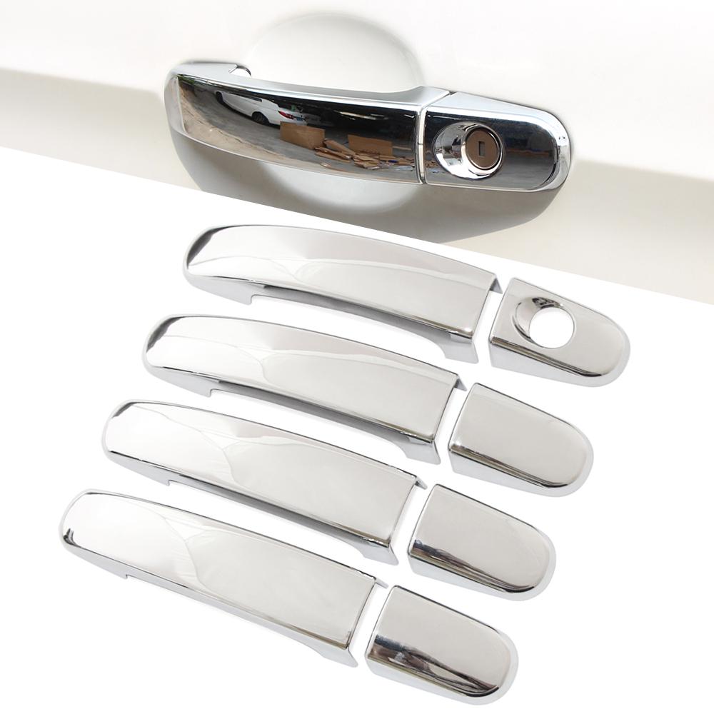 Хромированная накладка на дверную ручку автомобиля, подходит для Ford Focus 2 MK2 II Focus 3 MK3 III C-Max Kuga