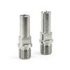 2pcs Titanium Bike V Brake Boss Cantilever Brakes Post Mount M10 M8 1.25mm 1.0mm Ti V Brake Screws Bolts