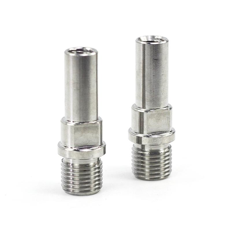 2pcs Titanium Bike V Brake Boss Cantilever Brakes Post Mount M10 M8 1.25mm 1.0mm Ti V Brake Screws Bolts