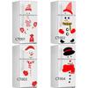 Рождественский снеговик Магнитные наклейки на холодильник Веселое Рождество Украшение