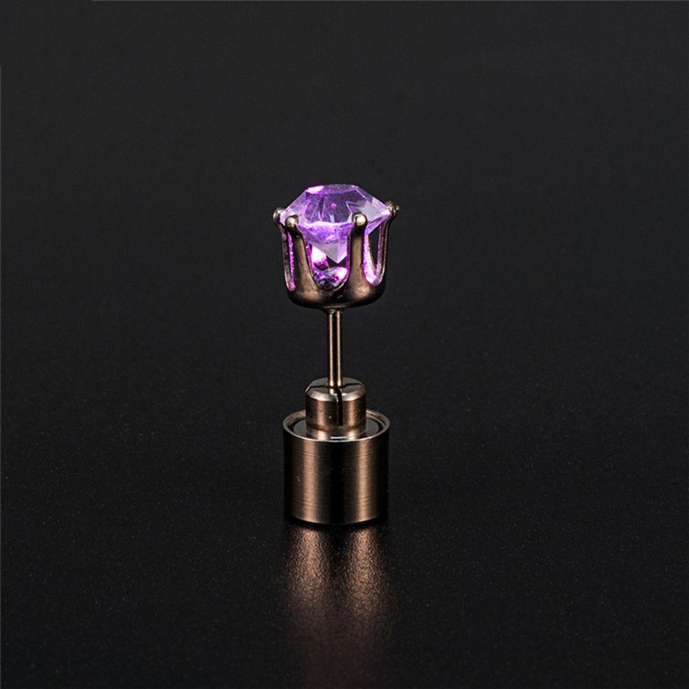 Men Earrings DJ Dance Party Glow Earrings Earrings Light Up Earrings Female Ear Studs