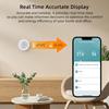 Tuya ZigBee Портативный датчик температуры и влажности для дома, офиса, детской комнаты