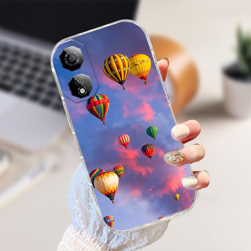 Чехол для ZTE Nubia Neo 2 5G NubiaNeo2 Мультяшное Животное Мягкий Силикон ТПУ Прозрачная Крышка Для Nubia Neo2 Z2352N Прозрачный Чехол Для Телефона