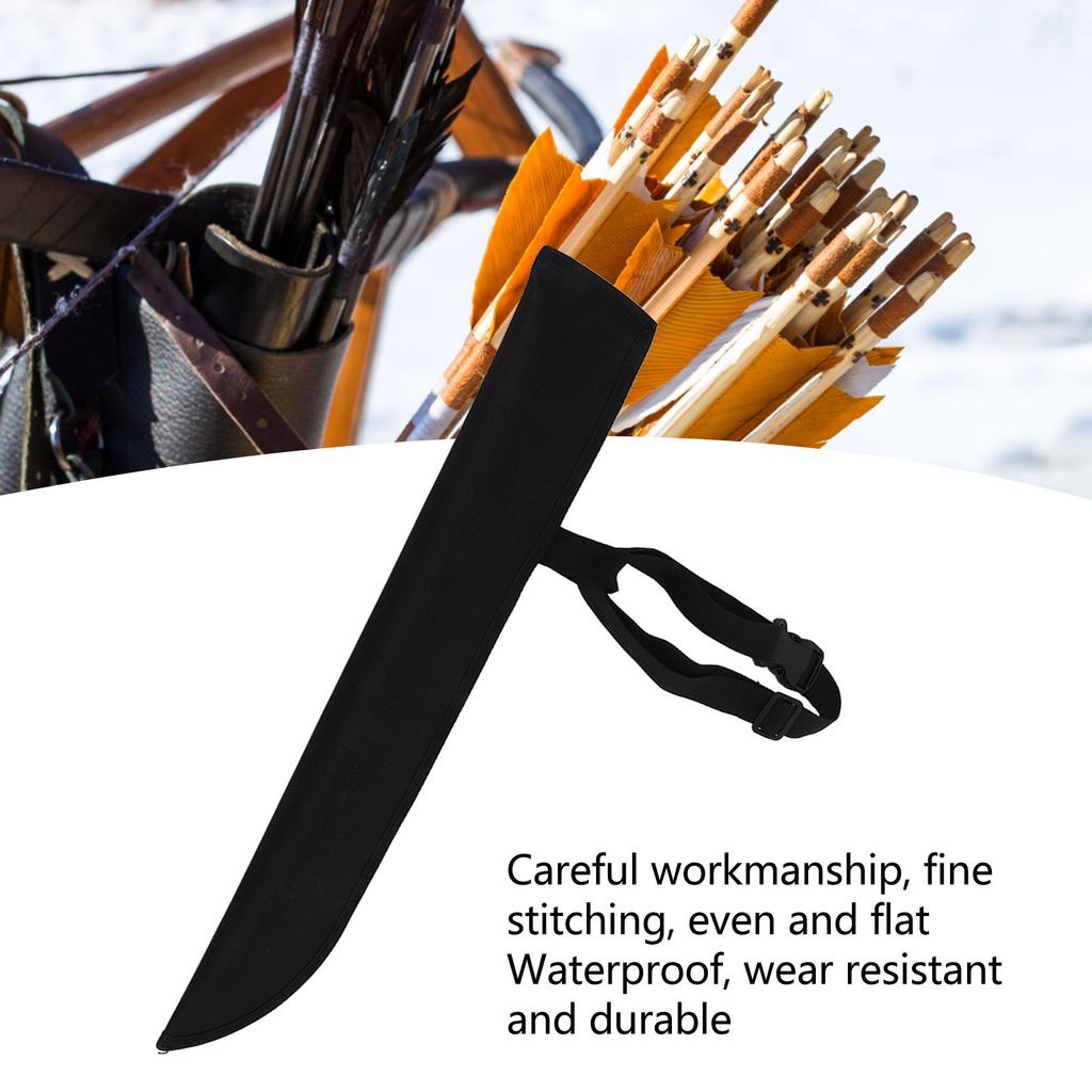 Arrow Quiver Nylon Archery Hip Back Quiver Holder Waist Hanged Target Shooting Hip Quivers for Teenagers Kids