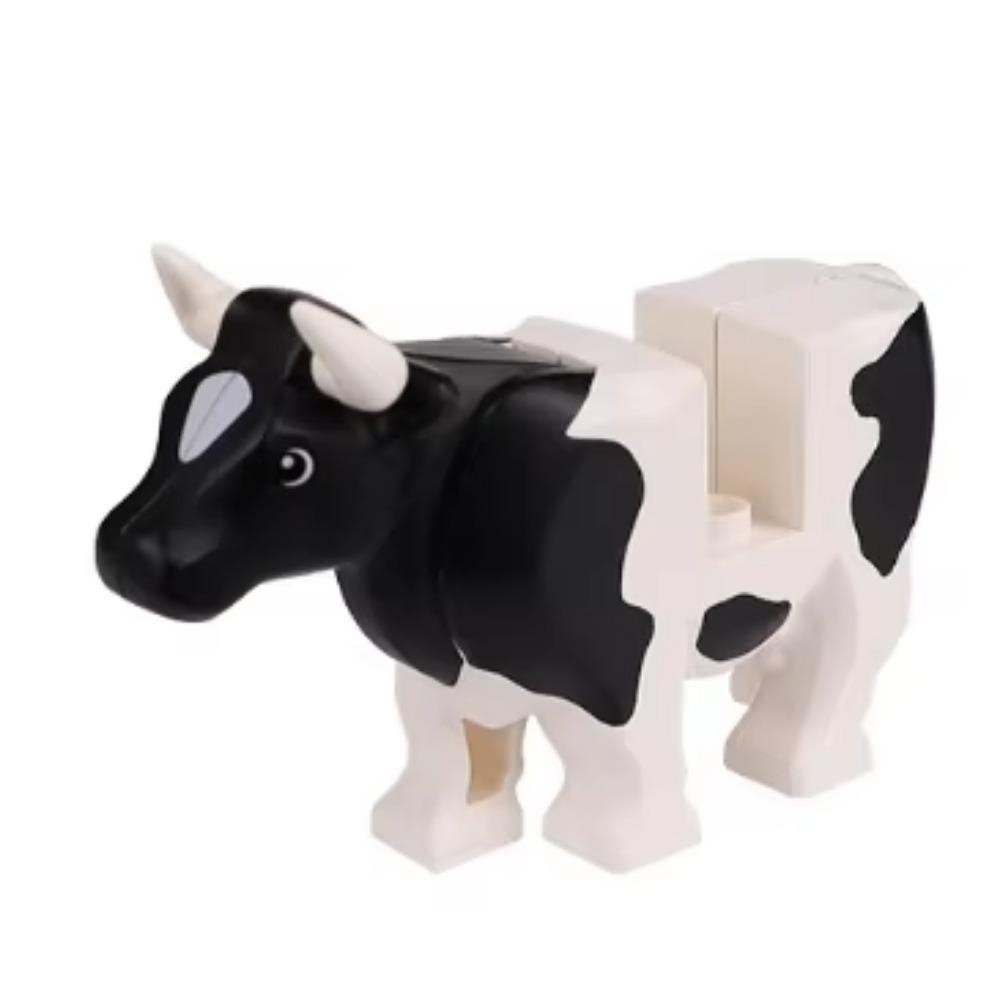 Средневековый MOC Боевой конь Строительные блоки Волк Рыцарь Фигурка Монстр Дикое животное Лиса Жираф Воробей Ворона Панда Модель Кирпич Игрушка K055