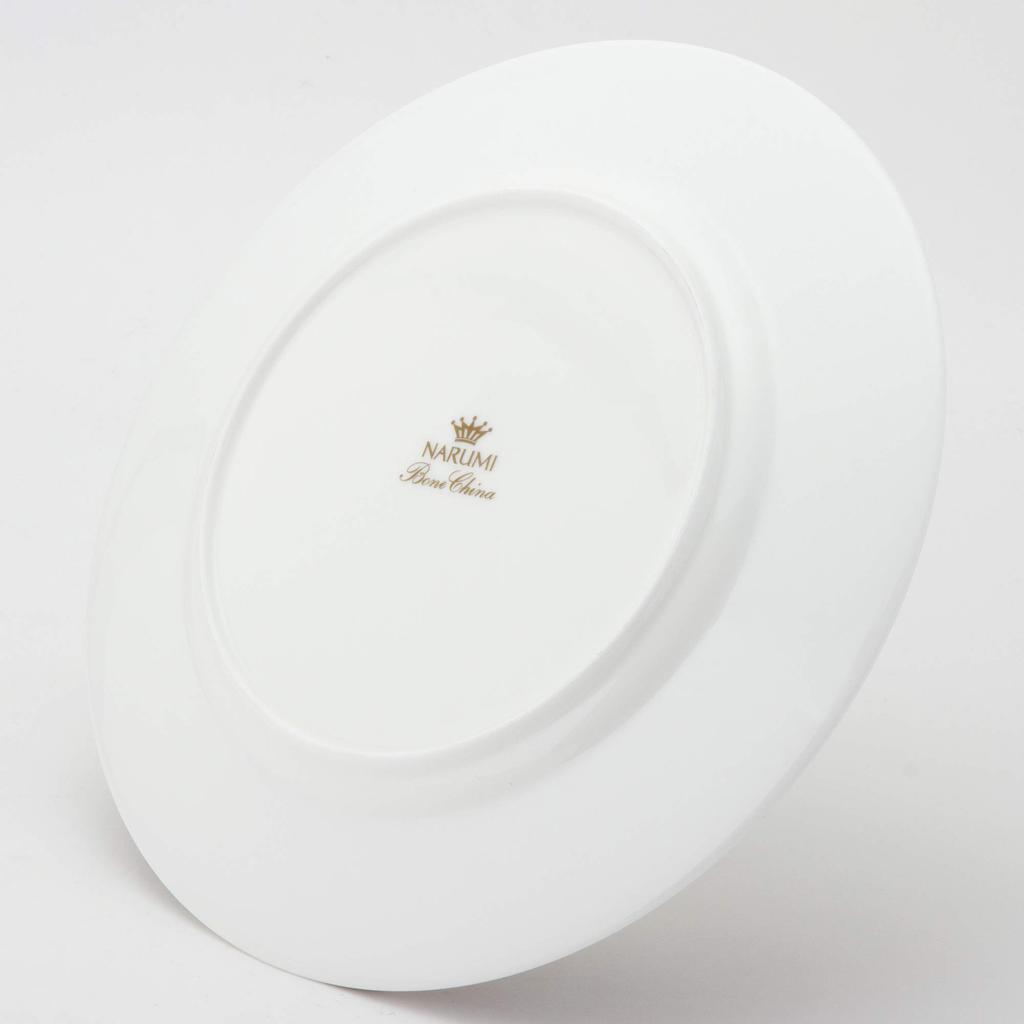 NARUMI Тарелка Блюдо Коричнево-Золотой Арабеск 27см Коричневый Стильный Тарелка А Ля Карт Обеденная Плоская Тарелка Сделано в Японии 51640-1557