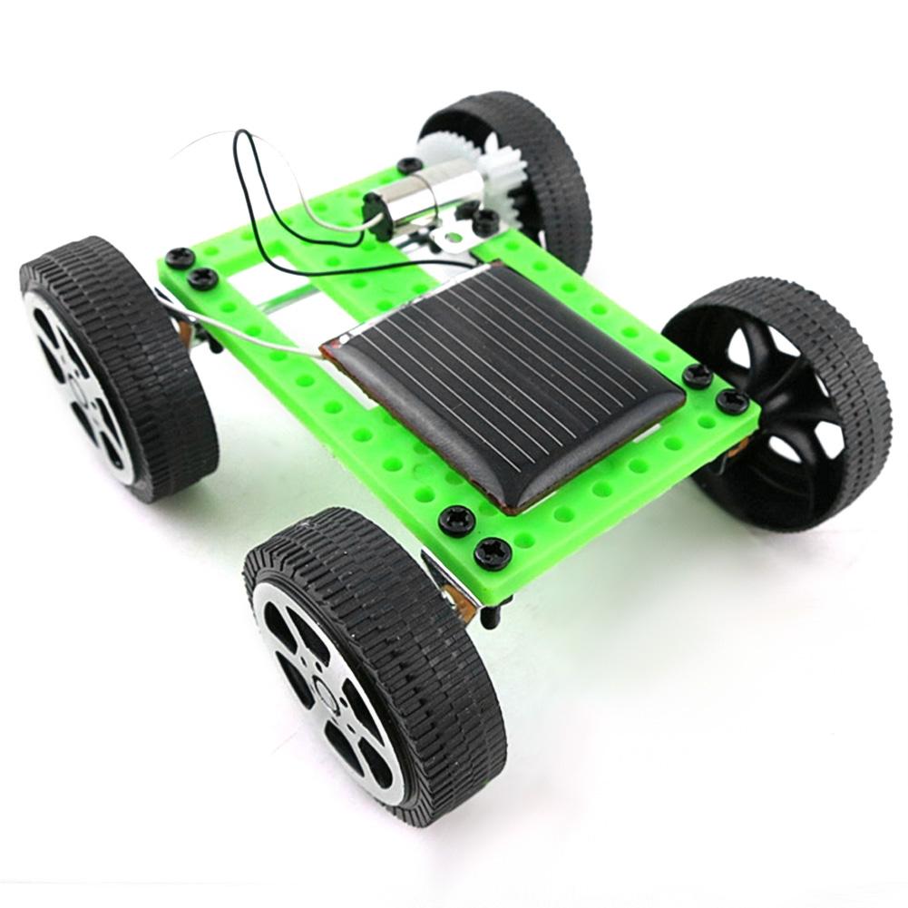 Children Mini Sun Power Solar Car Model Kids DIY Scientific Assembly Toy Educational Toy