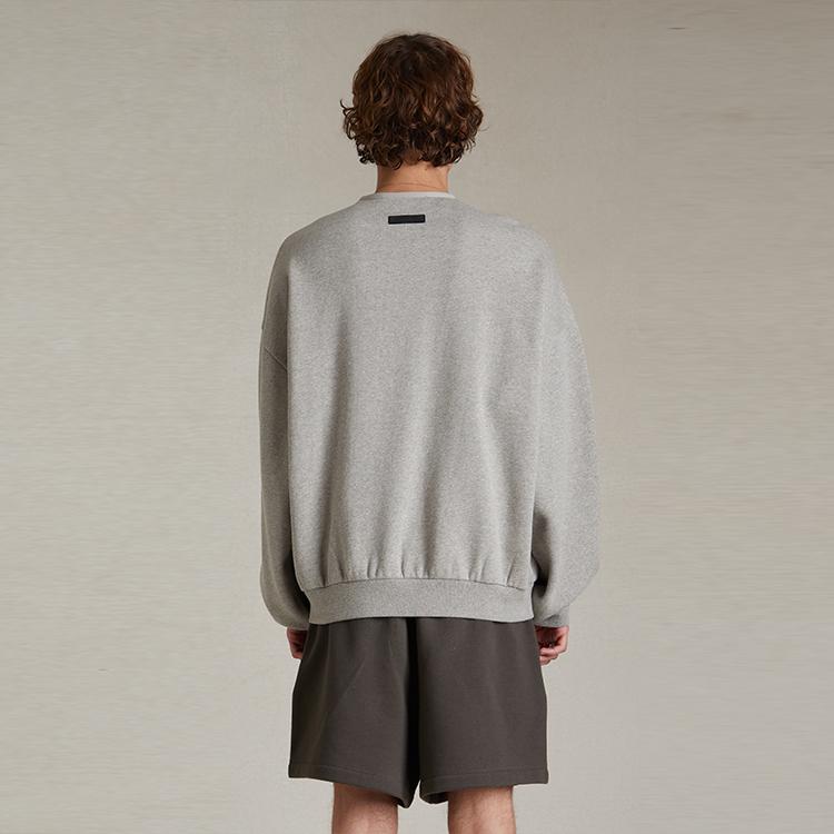 Fear of God Essentials Crewneck Sweatshirt Jet Black Men 192SP244683F