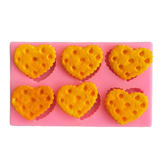 Силиконовая форма для печенья, круглая, квадратная, в форме звезды, в форме сердца, в форме сердца, пищевая, легко снимается, помадка, торт, шоколадное печенье, конфеты, кубики льда, выпечка