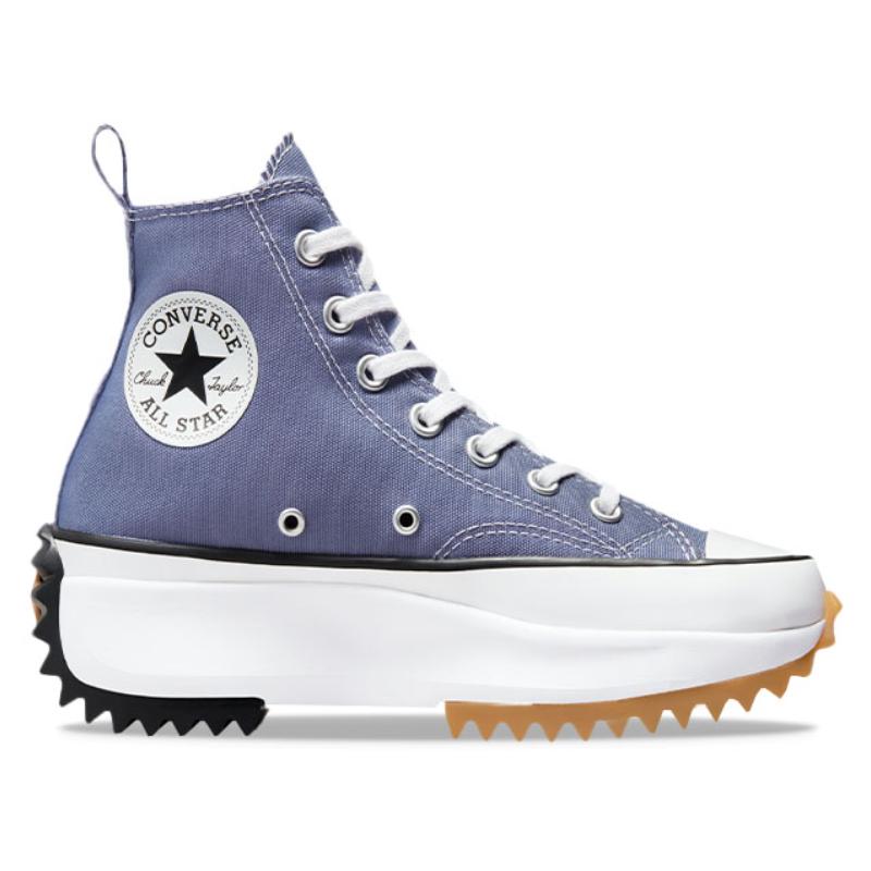 Converse Run Star Hike Модные высокие эспадрильи Унисекс Сиреневый фиолетовый