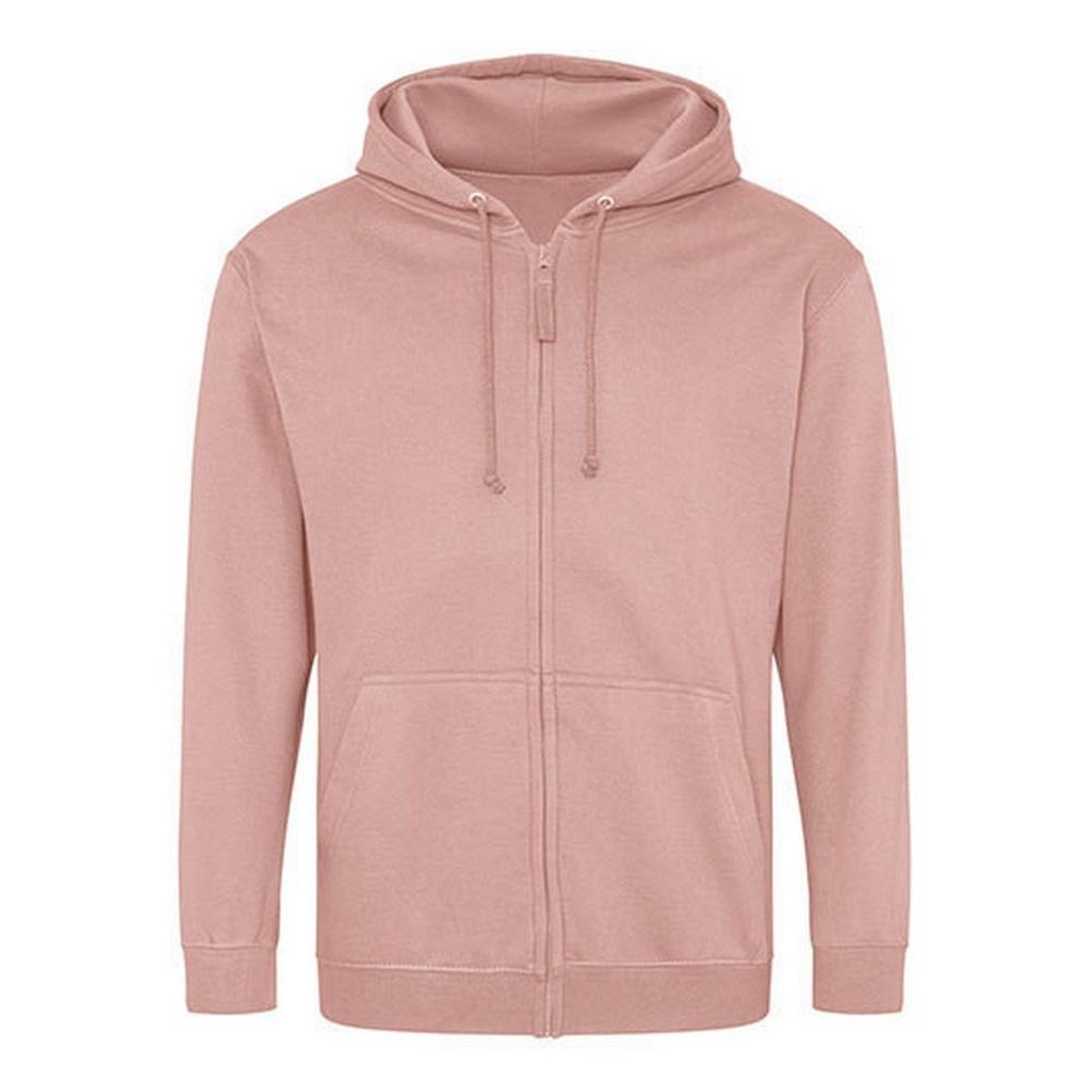 Awdis Plain Mens Hooded Full Zip Hoodie / Zoodie