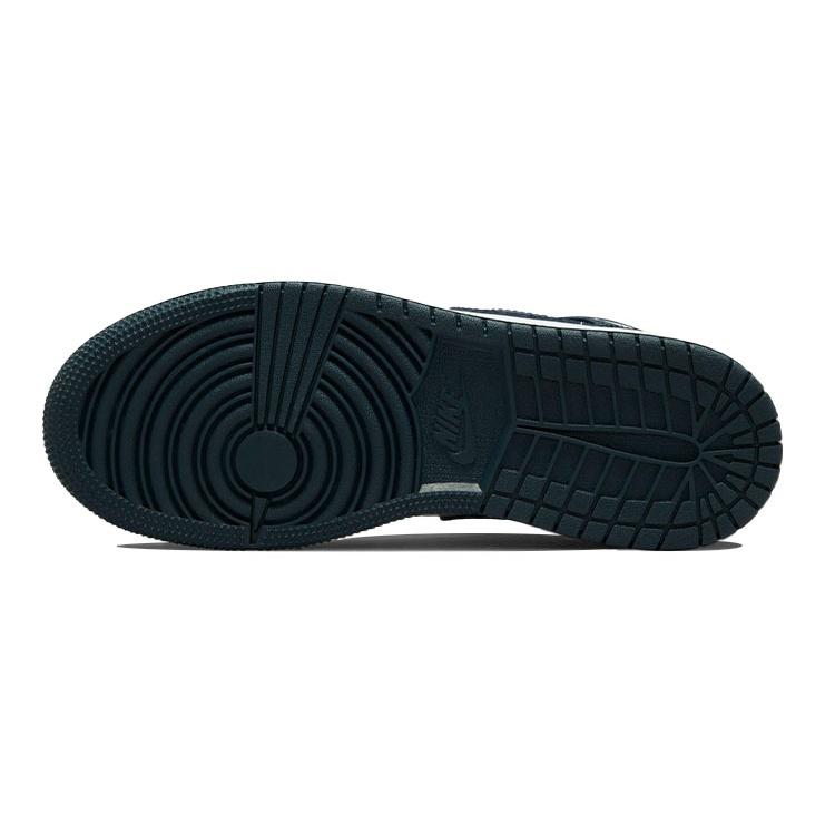 (GS) Air Jordan 1 Mid 'Armory Navy' Kids' 554725-411