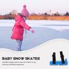 Пластиковые тренировочные коньки для начинающих с быстрой фиксацией, детские коньки для малышей, для детей-начинающих