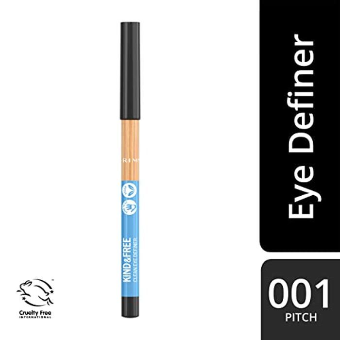 Crayon yeux - Rimmel - Kind & Free - Couleur PITCH - Texture crémeuse - Vegan