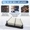 Car Engine Air Filter For Honda Accord Crosstour Acura TL TSX 3.5 L V6 2008 2009 2010 2011 2012 2013 2014 17220-R70-A00