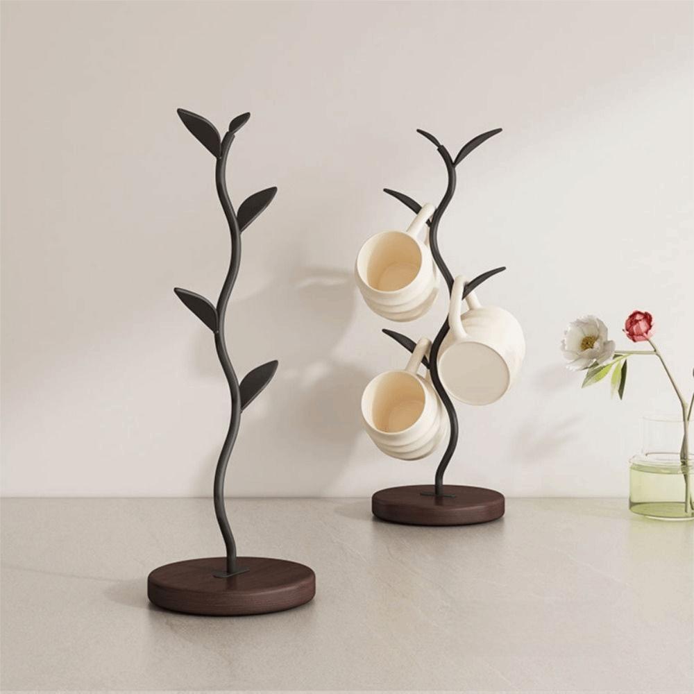 Tree Shape Water Cup Hanger Free-Standing Cup Display Stand Modern Mugs Storage Rack  Bracelets