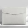 Large Capacity File Organiser Documents Pouches Magnetic Snap Closure Water Resistant Leather Document Folder For Office