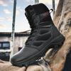 2025 Outdoor Camping Training Boots High-top Tactical Military Boots Battlefield Men's Hiking Desert Hiking Shoes Tooling Security Boots