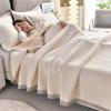 Comfortable Simple Summer Cooler Quilt Machine Washable Washable Air Conditioning Cotton Quilt Double Single Solid Color Blanket