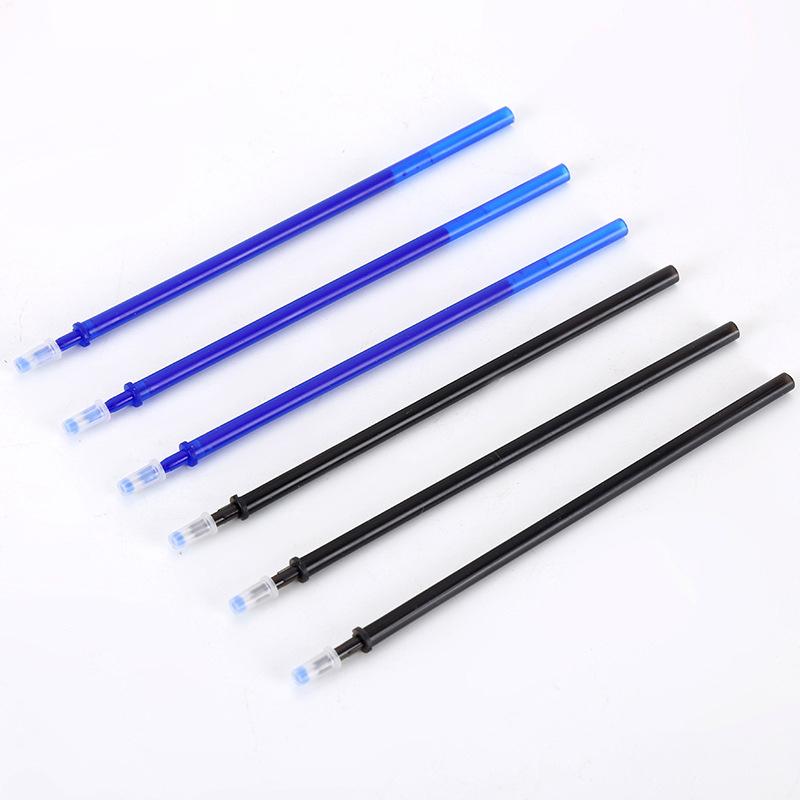 10/20Pcs 0.5mm Ink Gel Pen Erasable Refill Rod Erasable Pen Washable Handle School Writing Stationery Pen Refills