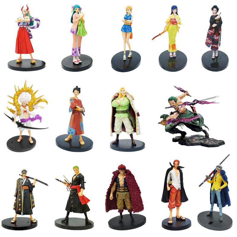 One Piece Луффи Ямато Аниме Фигурка Хобби Игрушки Коллекционные Фанаты Фигурка Действия Манга ПВХ Модель Игрушка
