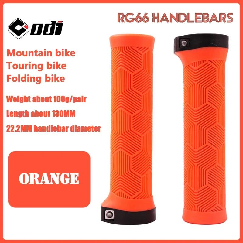 ODI Rubber Bicycle Grips 22mm Purple Brown Pink Orange Black Ergonomic MTB Handlebar Grips for Dirt Pit BMX Mountain Bike Grips 5