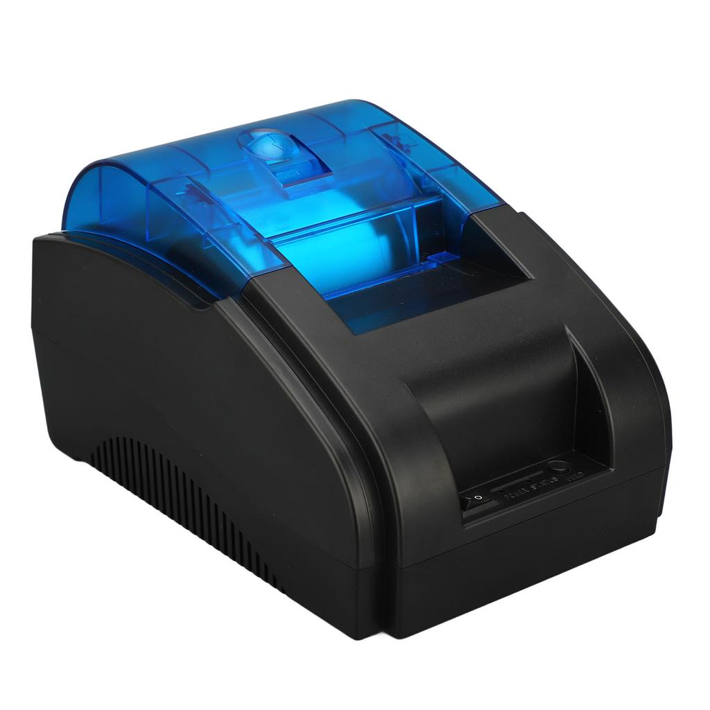 Термопринтер чеков 58 мм USB Bluetooth Настольный принтер чеков для коммерческого использования