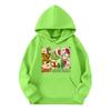 Child Fashion Lightweight Long Sleeve Pullover With Pockets  Print Hoodie