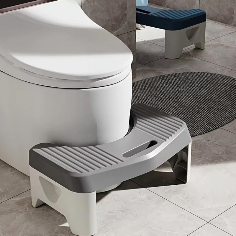 1 шт. Туалетный стул для ванной комнаты, Удобный туалетный стул для взрослых, детей, беременных женщин, Помощь для приседания, Подставка для ног, Противоскользящий, Утолщенный