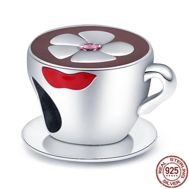 Charm Plata De Ley 925 Suitable Bracelet 925 Sterling Silver Kitten Galaxy Series Beaded Women's Diy Jewelry