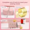 Multi-Purpose Sewing Tool Set with Top Needle Easy Sewing Needle and Thread Kit Needle Thread Hand Repair Tools for Quilt Sewing