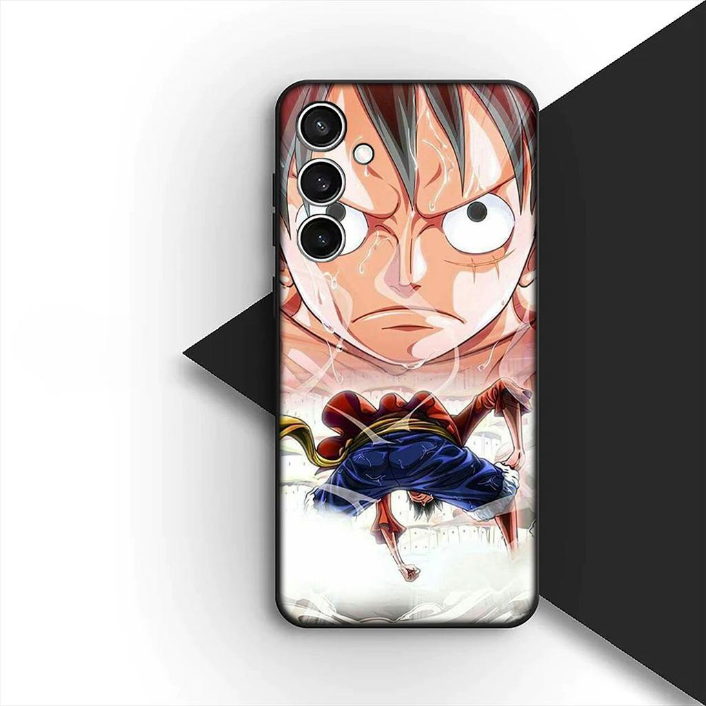 for Samsung Galaxy A35 A36 A55 A26 A05 A06 A14 A50 A51 A53 A54 A12 A13 A23 Phone Case Water Law One Piece Luffy Roronoa Zoro