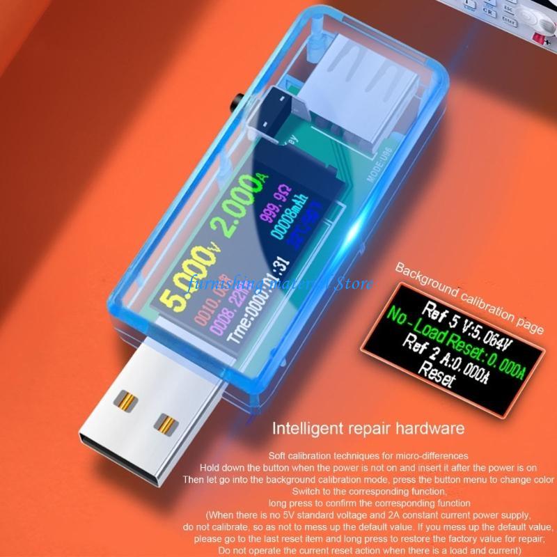 Y5GD Высокоточный Профессиональный Мультиметр USB Тестер Измеритель Тока и Мощности Цифровой Дисплей Быстрая Зарядка Идентификация