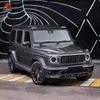 Передний спойлер-крыло B-Style из углеродного волокна со светодиодами для Mercedes-Benz G-Class W463/W464