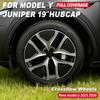4 шт. Колпак ступицы для нового Tesla Model Y Juniper 2025 19-дюймового колеса Performance Замена Колпака диска Автомобильные Аксессуары для полного диска