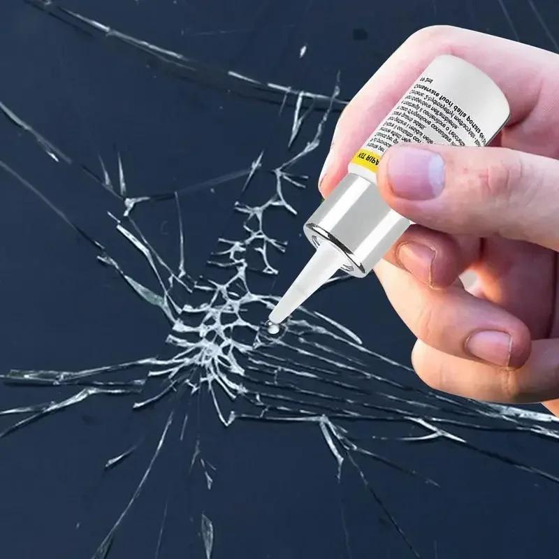 Жидкость для ремонта трещин лобового стекла автомобиля, смола для ремонта окон, жидкость для восстановления царапин и трещин лобового стекла, клей для отверждения стекла, автомобильные аксессуары