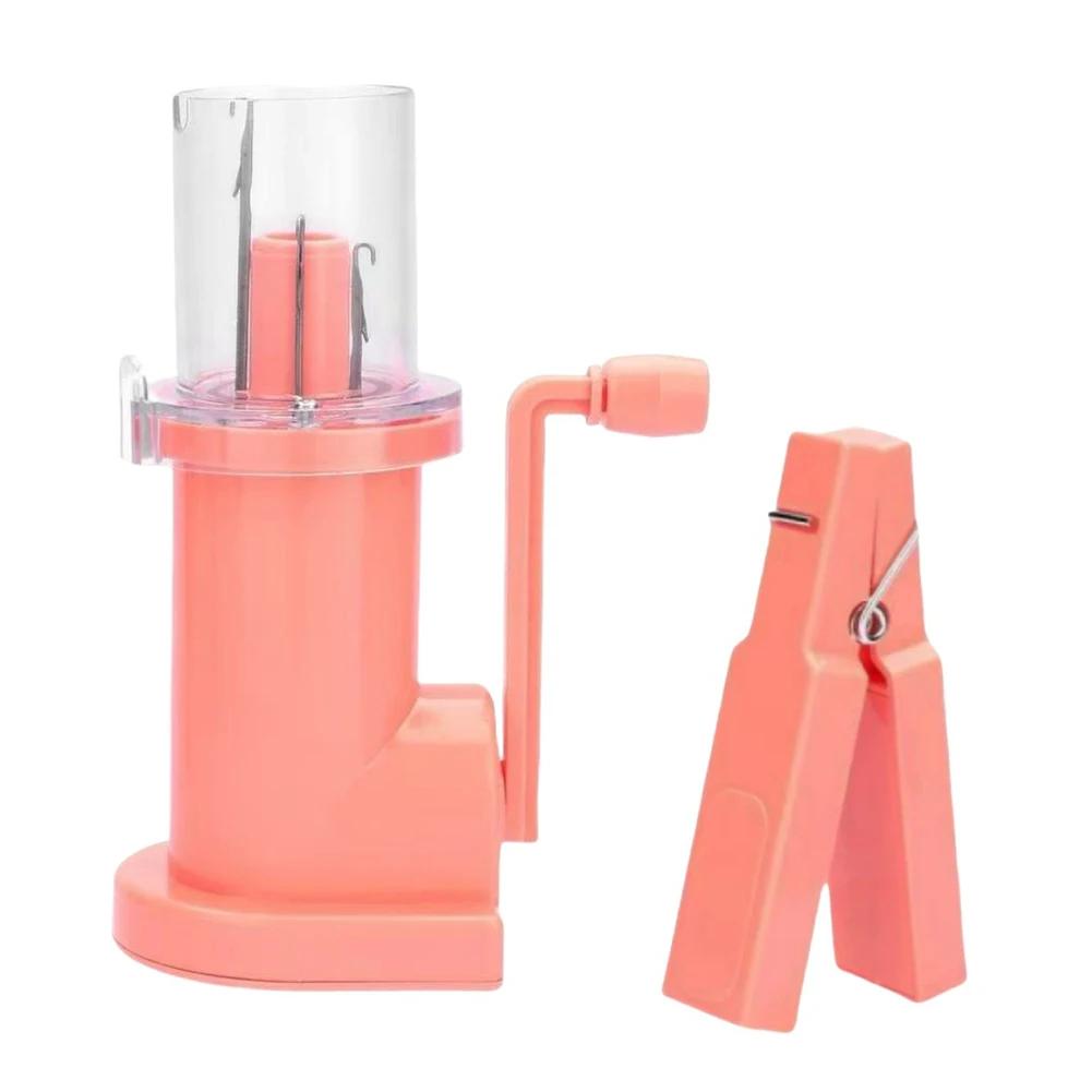 Home Craft Project Hand Crank Cord Knitting Tool Rope Braiding Machine Bracelet & Necklace Craft Lovers Beginners Kids Gift